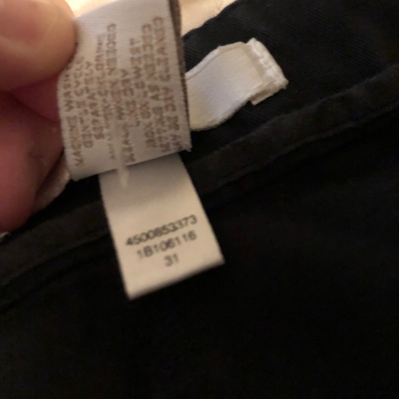 Chico’s Black Capris with Pockets front zip size 3 or XL 16 - Picture 7 of 9